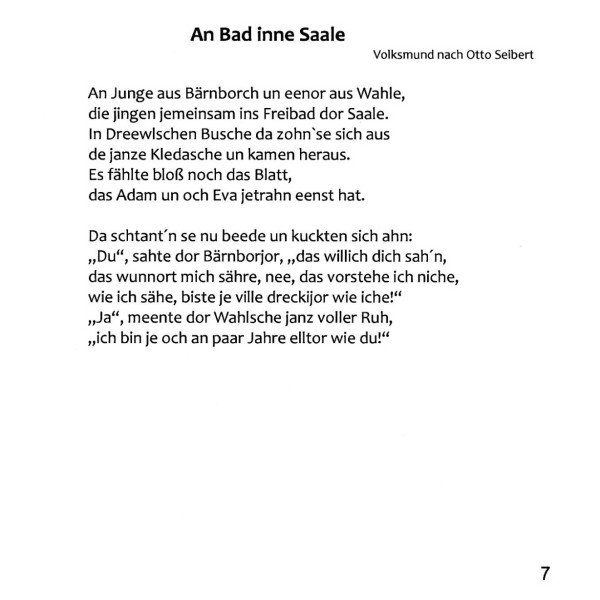 CD Weinverein Volksmund 'An Bad inne Saale'